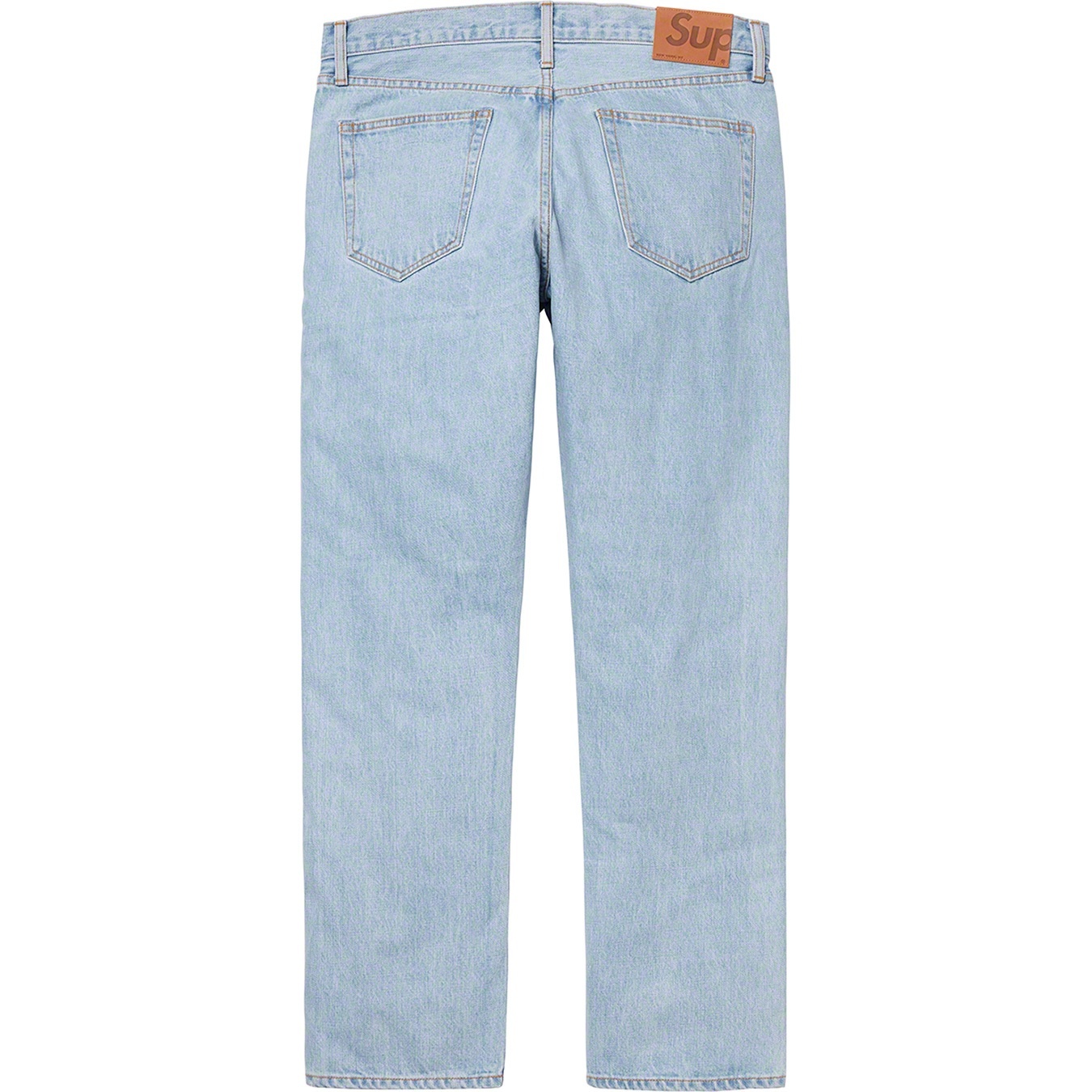 Stone Washed Slim Jean view 3